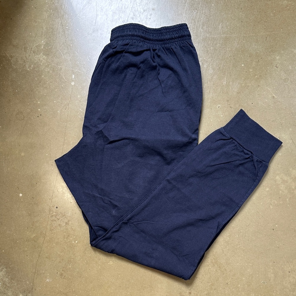 Champion Men's Navy Blue Jogger Sweatpants